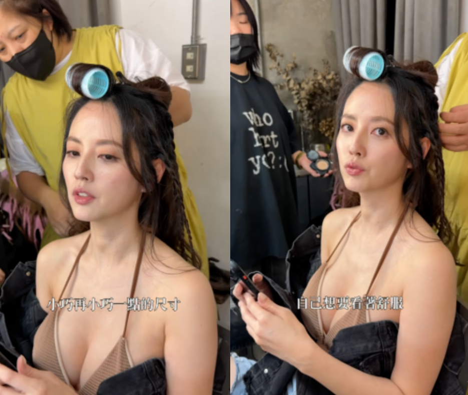 阿諾做完隆乳手術8個月分享現況。(圖/翻攝阿諾IG)
